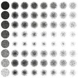 Placez de l'objet rond de pointillé Dotwork grenu noir et blanc gravant de rétros brosses ENV 10 illustration de vecteur Placez de l'objet rond de pointillé Dotwork grenu noir et blanc gravant de rétros brosses ENV 10 illustration de vecteur