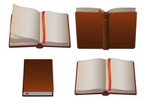 Placez des livres ou des journaux intimes de cru avec l'espace de copie illustration stock Placez des livres ou des journaux intimes de cru avec l'espace de copie illustration stock
