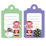 Placez les illustrations de label d'un porc le symbole des 2019 nouvelles années illustration libre de droits Placez les illustrations de label d'un porc le symbole des 2019 nouvelles années illustration libre de droits