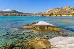 Plage de Kolymbithres photo stock Plage de Kolymbithres photo stock