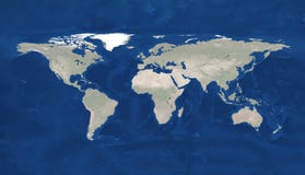 Big size physical world map illustration. World map, isolated on white background. Primary source, elements of this image furnishe vector illustration Big size physical world map illustration. World map, isolated on white background. Primary source, elements of this image furnishe vector illustration