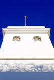 Plain White Building In Spanish Pueblo Royalty Free Stock Photography Plain White Building In Spanish Pueblo Royalty Free Stock Photography