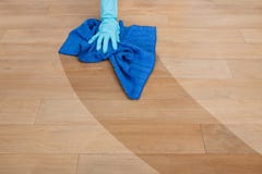 Plancher de nettoyage de domestique image stock Plancher de nettoyage de domestique image stock