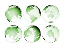 Planet Globe Earth Map Isolated Royalty Free Stock Photography Planet Globe Earth Map Isolated Royalty Free Stock Photography