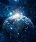 Planeta realístico foto de stock royalty free Planeta realístico foto de stock royalty free