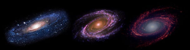 Planetas y galaxia, papel pintado de la ciencia ficción fotos de archivo Planetas y galaxia, papel pintado de la ciencia ficción fotos de archivo