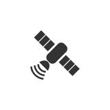 Plano por satélite del icono libre illustration Plano por satélite del icono libre illustration
