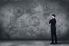 Planować jego biznes zdjęcie stock Planować jego biznes zdjęcie stock