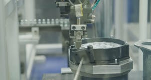 Planta de fabricación de las piezas para la industria del automóvil almacen de video Planta de fabricación de las piezas para la industria del automóvil almacen de video