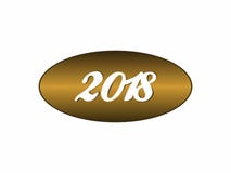 plantilla de 2018 diseños ilustración del vector plantilla de 2018 diseños ilustración del vector