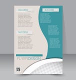 Plantilla del aviador Folleto del negocio Cartel Editable A4 stock de ilustración Plantilla del aviador Folleto del negocio Cartel Editable A4 stock de ilustración