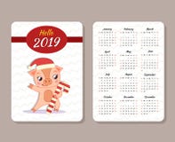 Plantilla del calendario libre illustration Plantilla del calendario libre illustration