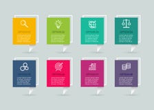 Plantilla infographic del vector con la etiqueta del papel 3D Concepto del negocio con 4 opciones Para el diagrama, pasos, piezas ilustración del vector Plantilla infographic del vector con la etiqueta del papel 3D Concepto del negocio con 4 opciones Para el diagrama, pasos, piezas ilustración del vector
