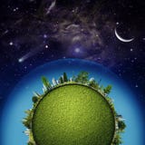 Planète de la terre verte illustration de vecteur Planète de la terre verte illustration de vecteur