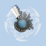 Planète minuscule de Dubaï petite image libre de droits Planète minuscule de Dubaï petite image libre de droits