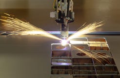 Free Plasma Cutting Process Stock Image - 31464871