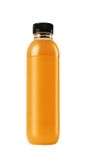 Plastic fles geïsoleerd jus d'orange Royalty-vrije Stock Afbeeldingen Plastic fles geïsoleerd jus d'orange Royalty-vrije Stock Afbeeldingen