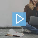 Play Button Icon Multimedia Start Beginning Playing Concept royalty free stock image Play Button Icon Multimedia Start Beginning Playing Concept royalty free stock image