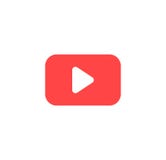 Play button icon in trendy flat style isolated on grey background. Play symbol for your web site design, logo, app, UI. Vector illustration, EPS10 stock illustration Play button icon in trendy flat style isolated on grey background. Play symbol for your web site design, logo, app, UI. Vector illustration, EPS10 stock illustration