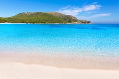 Playa de Majorca Cala Agulla en Capdepera Mallorca imágenes de archivo libres de regalías Playa de Majorca Cala Agulla en Capdepera Mallorca imágenes de archivo libres de regalías