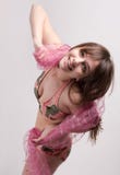 Playful Teenager In Bikini Stock Image Playful Teenager In Bikini Stock Image