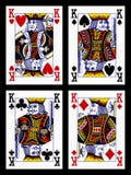 Playing Cards - Kings Royalty Free Stock Images Playing Cards - Kings Royalty Free Stock Images