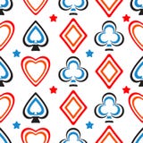 Playing cards pattern royalty free illustration Playing cards pattern royalty free illustration