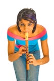 Playing Flute Stock Photos Playing Flute Stock Photos
