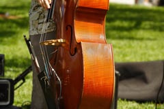 Playing The Cello Royalty Free Stock Photos