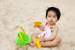 Playtime da praia imagens de stock royalty free Playtime da praia imagens de stock royalty free