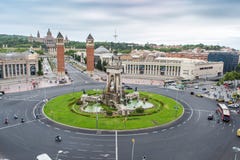 Plaza D Espanya Or Spain Square. Barcelona, Spain. Stock Photography Plaza D Espanya Or Spain Square. Barcelona, Spain. Stock Photography