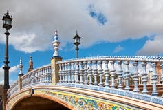 Plaza De Espana, Seville Royalty Free Stock Images Plaza De Espana, Seville Royalty Free Stock Images