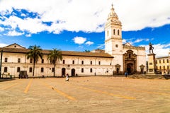 Plaza de Santo Domingo Quito Ecuador South America royalty free stock images Plaza de Santo Domingo Quito Ecuador South America royalty free stock images