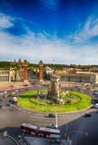 Plaza Espania Barcelona, Spain royalty free stock photos Plaza Espania Barcelona, Spain royalty free stock photos