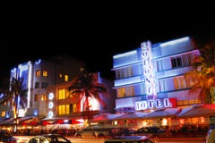 plażowi Miami noc południe plażowi Miami noc południe