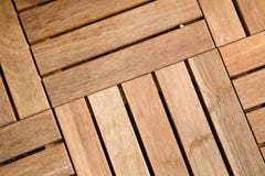 Plenerowa drewniana decking płytka obraz royalty free Plenerowa drewniana decking płytka obraz royalty free