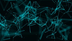 Plexo de Digitaces de l?neas y de puntos que brillan intensamente abstraiga el fondo representaci?n 3d ilustración del vector Plexo de Digitaces de l?neas y de puntos que brillan intensamente abstraiga el fondo representaci?n 3d ilustración del vector