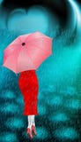 Pluie de l'amour par coeur, concept d'amour, illustration de vecteur Pluie de l'amour par coeur, concept d'amour, illustration de vecteur