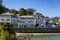 Plymouth Massachusetts op Cape Cod stock foto Plymouth Massachusetts op Cape Cod stock foto