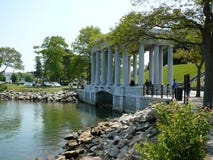 Plymouth Rock monument arkivfoto Plymouth Rock monument arkivfoto