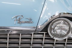 Plymouth wściekłość MP2 1959 zdjęcie stock Plymouth wściekłość MP2 1959 zdjęcie stock