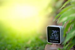 PM 2 загрязнение воздуха прибора 5 детекторов измеряя стоковое фото PM 2 загрязнение воздуха прибора 5 детекторов измеряя стоковое фото