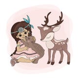 POCAHONTAS ANIMALS Indian Girl Pets Vector Illustration Set vector illustration POCAHONTAS ANIMALS Indian Girl Pets Vector Illustration Set vector illustration