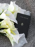Pocket Prayer Book and Lilies
