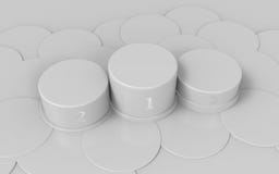 Podium 3D Illustration vector illustration Podium 3D Illustration vector illustration