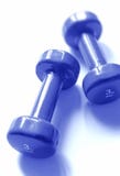 Poids bleus images stock Poids bleus images stock