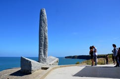 Pointe Du Hoc, Francja zdjęcie royalty free Pointe Du Hoc, Francja zdjęcie royalty free