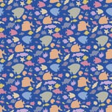 Poissons colorés par modèle sans couture de vecteur Illustration Stock Poissons colorés par modèle sans couture de vecteur Illustration Stock