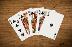 Poker Cards. Royalty Free Stock Image