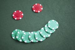 Poker chips stock photo Poker chips stock photo